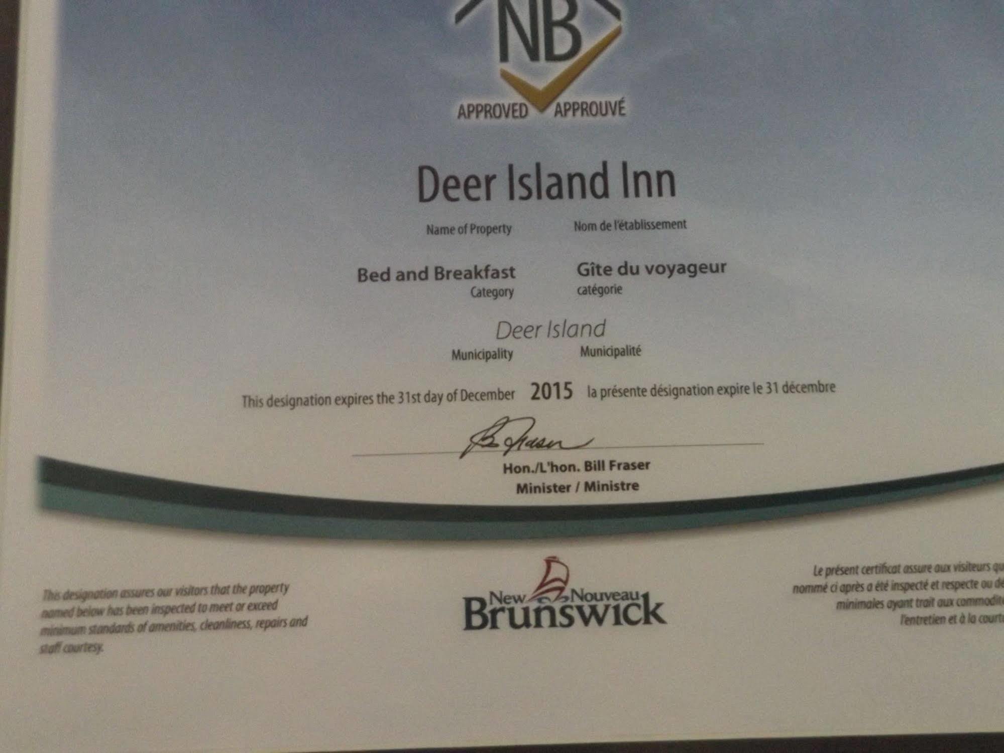 Deer Island Inn Lords Cove エクステリア 写真